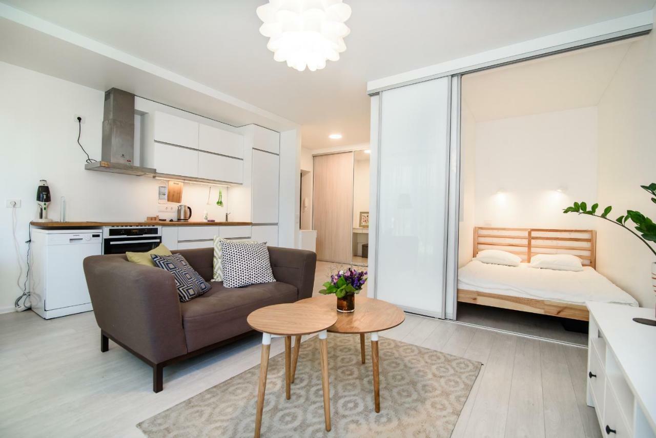 #Stayhere - Comfy & Stylish Studio With Green Patio Close To Old Town Vilnius Ngoại thất bức ảnh